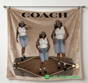 Coach Throw Blankets